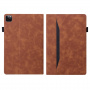 Husă elegantă cu spațiu pentru carduri pentru iPad Pro 11" (2024/2025) - maro