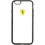 Husă TPU Ferrari Racing FEHCPSEBK iPhone 5/5S/SE, negru