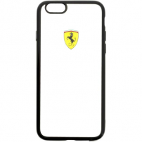 Husă TPU Ferrari Racing FEHCPSEBK iPhone 5/5S/SE, negru