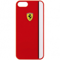 Ferrari Scuderia Hard case FELIHCPSERE iPhone 5/5S/SE, roșu