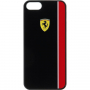 Ferrari Scuderia Hard case FEBKSHCPSEBK iPhone 5/5S/SE, negru