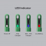 Stilou magnetic tactil MOMAX TP10 Mag Link Pop - verde
