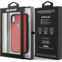 Husă din piele Ferrari Heritage Stripe Hard FEHDEHCPXRE iPhone X/XS, roșu