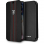 Husă Ferrari Off Track Logo Book FEURFLBKPXBKR iPhone X/XS, negru