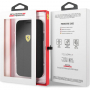 Husă Ferrari Tyres Daphne Book FESCODFLBKPXBK iPhone X/XS, negru