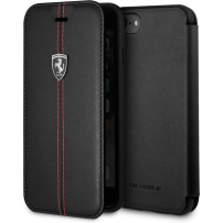 Ferrari Heritage Book FEHDEFLBKI8BK iPhone SE (2020/2022) / 8 / 7, negru