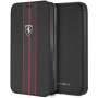 Ferrari FEURFLBKI61BKR Off Track Logo Book case iPhone XR, negru