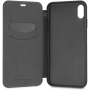 Ferrari FEURFLBKI65BKR Off Track Logo Book case iPhone XS Max, negru