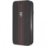 Ferrari FEURFLBKI65BKR Off Track Logo Book case iPhone XS Max, negru