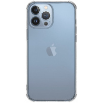 Husă transparentă cu colțuri întărite Tactical Plyo pentru iPhone 13 Pro Max - transparent