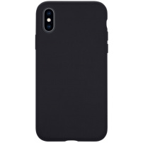 Husă din silicon Tactic Velvet Smoothie pentru iPhone XR - negru