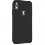 Ferrari FEOSIHCI61BK Off Track Silicone case iPhone XR, negru
