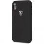 Ferrari FEOSIHCI61BK Off Track Silicone case iPhone XR, negru