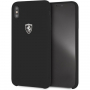 Ferrari FEOSIHCI65BK Off Track Silicone case iPhone XS Max, negru