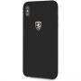 Ferrari FEOSIHCI65BK Off Track Silicone case iPhone XS Max, negru