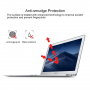 Folie de protectie cu rama argintie pentru MacBook Air 11" (A1370 / A1465)