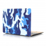 Carcasă camuflaj pentru MacBook Air 13" 2018 (1932) - albastru