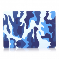 Carcasă camuflaj pentru MacBook Air 13" 2018 (1932) - albastru