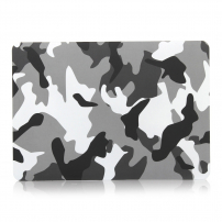Carcasă camuflaj pentru MacBook Air 13" 2018 (1932) - gri