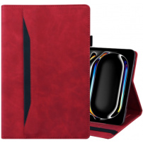 Husă elegantă cu spațiu pentru carduri pentru iPad Pro 13" (2024/2025) - roșie