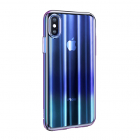 Carcasă BASEUS Aurora, pentru iPhone XS - albastru