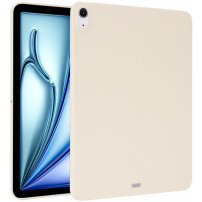 Husă mată din plastic moale pentru iPad Air 11" (2024-2026) - bej