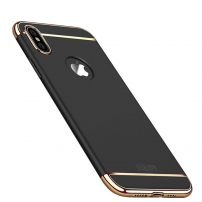 Carcasă de lux MOFI, pentru iPhone XS Max - negru