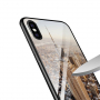 Carcasă NXE, cu partea de spate sin sticlă, pentru iPhone XS Max - Empire State Building