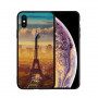 Carcasă NXE, cu partea de spate sin sticlă, pentru iPhone XS Max - Turnul Eiffel