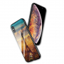 Carcasă NXE, cu partea de spate sin sticlă, pentru iPhone XS Max - Turnul Eiffel