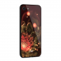 Carcasă NXE, cu partea de spate sin sticlă, pentru iPhone SE (2020/2022) / 8 / 7 - floare portocalie