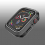 Husă din silicon, pentru Apple Watch 40mm - negru - gri