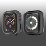 Husă din silicon, pentru Apple Watch 40mm - negru - gri