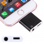 Adaptor / reducţie lightning, conector la jack 3,5 mm cu conector lightning, pentru Apple iPhone 8 / 8 Plus / 7 / 7 Plus / 6S / 6S Plus / 6 / 6 Plus