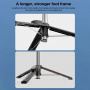 Stick/trepied Bluetooth selfie cu atasament magnetic pentru iPhone - alb
