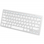 Set tastatură fără fir 2 în 1 și mouse fără fir Bluetooth - argintiu