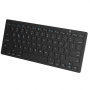 Set tastatură wireless 2 în 1 și mouse wireless Bluetooth - negru