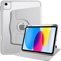 Husă rotativă 360° cu compartiment pentru Apple Pencil pentru iPad Air 11" (2024-2026) - gri