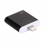 Adaptor / reducţie lightning, conector la jack 3,5 mm cu conector lightning, pentru Apple iPhone 8 / 8 Plus / 7 / 7 Plus / 6S / 6S Plus / 6 / 6 Plus