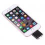 Adaptor / reducţie lightning, conector la jack 3,5 mm cu conector lightning, pentru Apple iPhone 8 / 8 Plus / 7 / 7 Plus / 6S / 6S Plus / 6 / 6 Plus