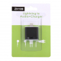 Adaptor / reducţie lightning, conector la jack 3,5 mm cu conector lightning, pentru Apple iPhone 8 / 8 Plus / 7 / 7 Plus / 6S / 6S Plus / 6 / 6 Plus