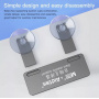 Suport de serviciu cu ventuze pentru fixarea display-ului pentru iPhone - gri
