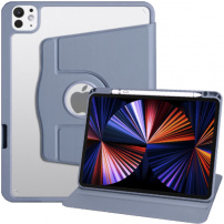 Husă rotativă 360° cu compartiment pentru Apple Pencil pentru iPad Pro 11" (2024/2025) - mov