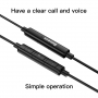 Căști BASEUS Encok, cu conector lightning pentru iPhone / iPad - negru