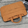 Servietă elegantă SOYAN, pentru MacBook 13,3" - maro