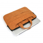 Servietă elegantă SOYAN, pentru MacBook 13,3" - maro