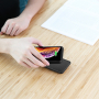 Carcasă magnetică ROCK, cu powerbank wireless 5000mAh, pentru iPhone XS Max - negru