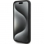 Karl Lagerfeld Husa din silicon Karl Script Logo pentru iPhone 15 Pro - neagra