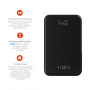FIXED Powerbank Zen 20 Pro cu afișaj LCD și putere 130W - 20000 mAh - negru