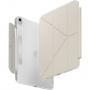 UNIQ Husă Camden Click cu suport origami și spațiu pentru Apple Creion pentru iPad Air 11" (2024-2026) - bej
